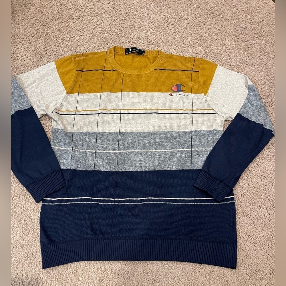 Men's multicolor CHAMPION long sleeve shirt